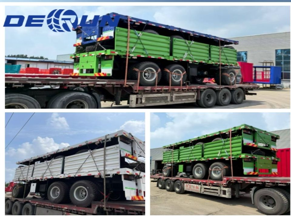 டெரூன் ஆறு அலகுகள் வேலி சரக்கு முழு டிரெய்லர் அதிகாரப்பூர்வமாக துறைமுகத்திற்கு அனுப்பப்பட்டது