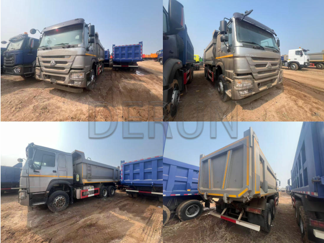 SINOTRUK HOWO 6x4 டம்ப் டிரக் அல்ஜீரியாவிற்கு வெற்றிகரமாக அனுப்பப்பட்டது