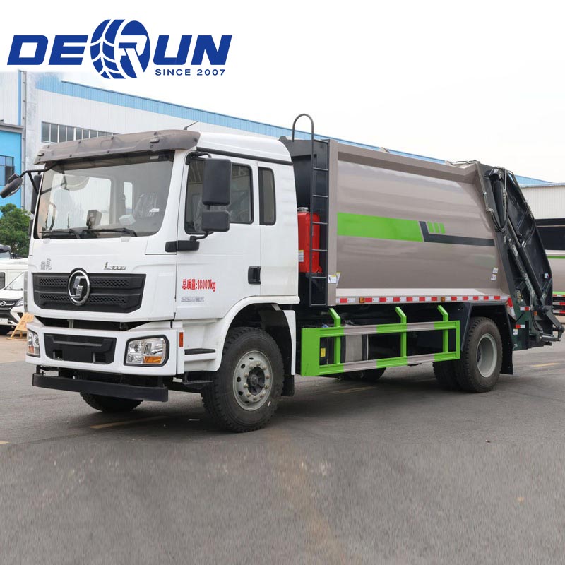 ஷாக்மேன் X9 4x2 L3000 குப்பை அமுக்கி இலகுரக டிரக்