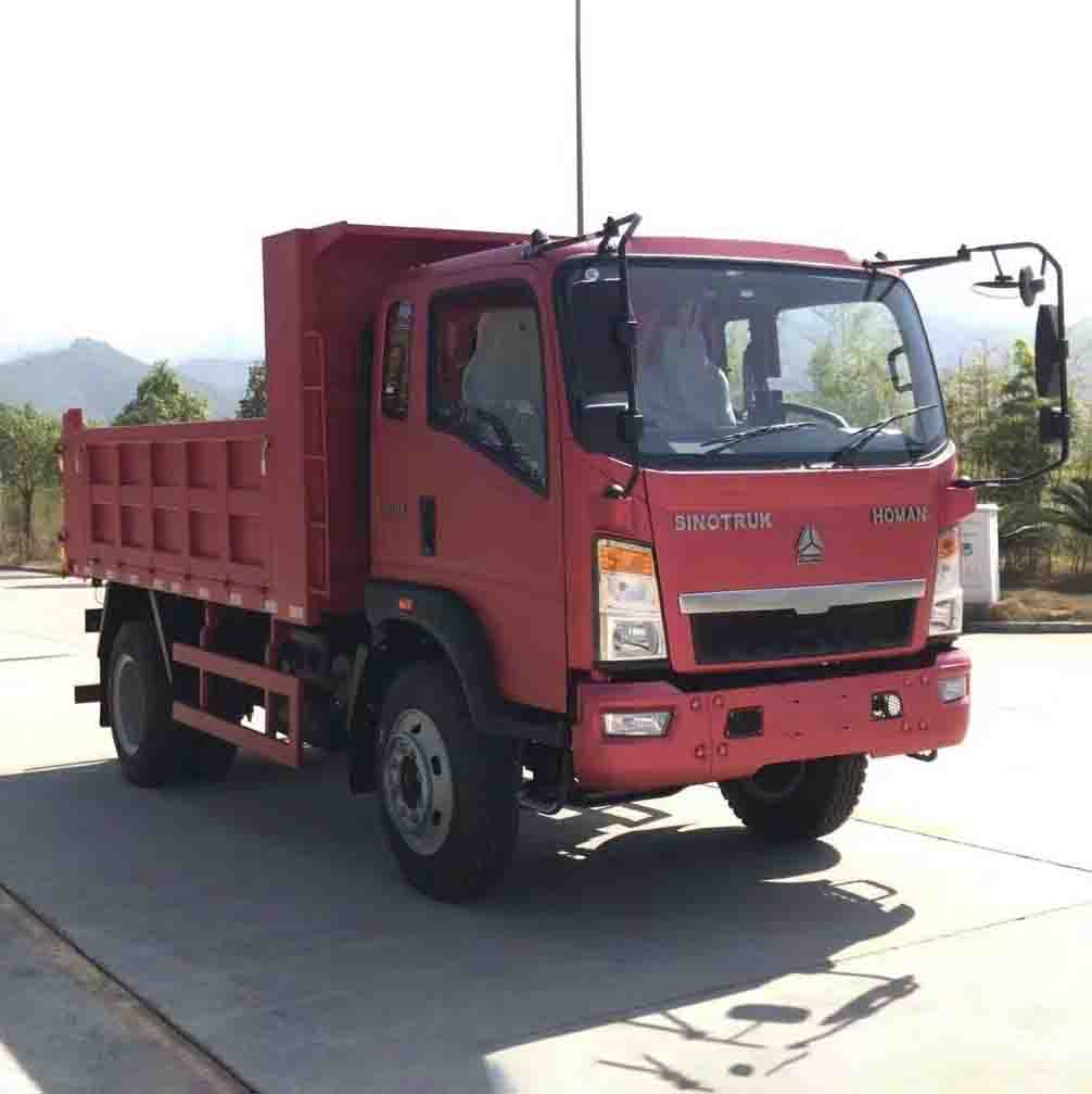 சினோட்ரூக் ஹோவோ 4x2 ரியர் டம்ப் லைட் டிப்பர் டிரக்